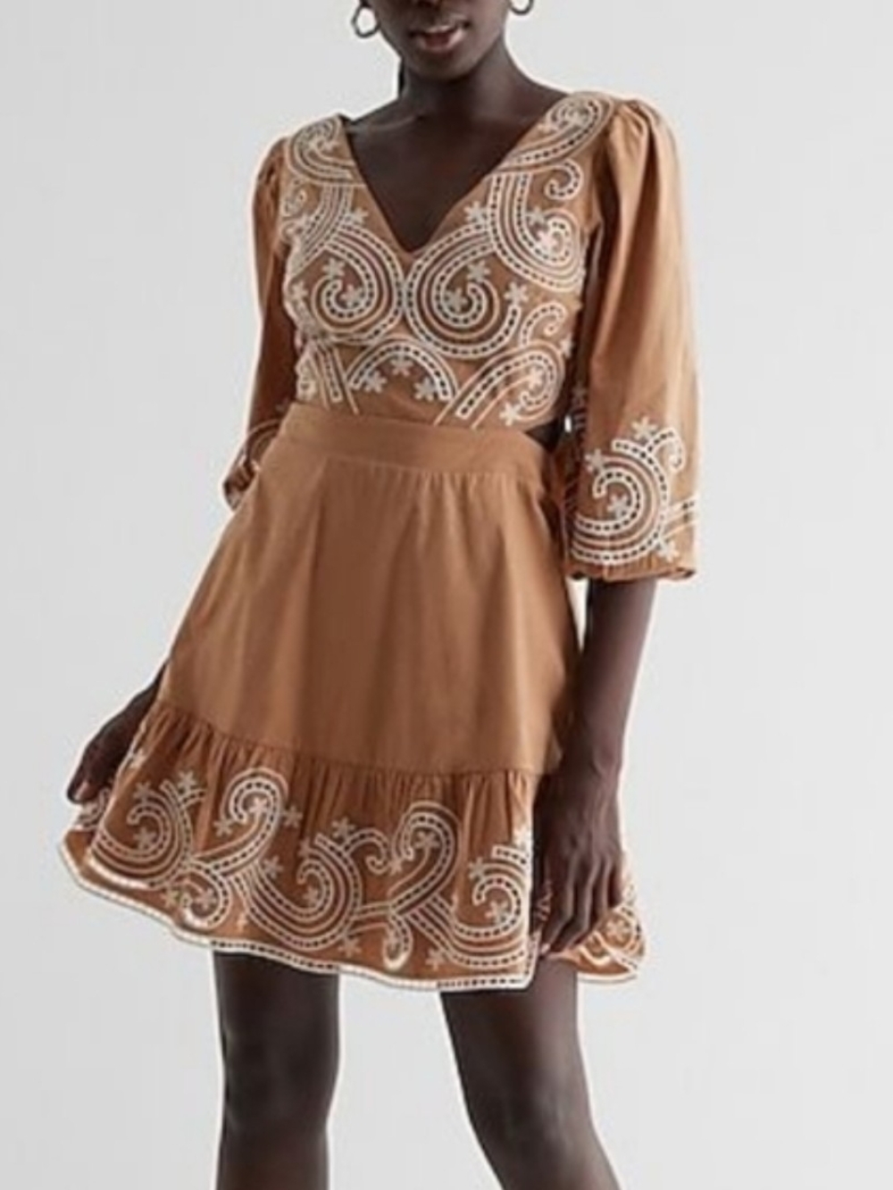 Express Cutout Structured Dress. Size XL.